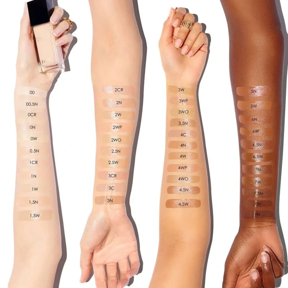 Dior Forever Skin Glow Radiant Foundation -24h Wear and Hydration, 7N‎ NWOB